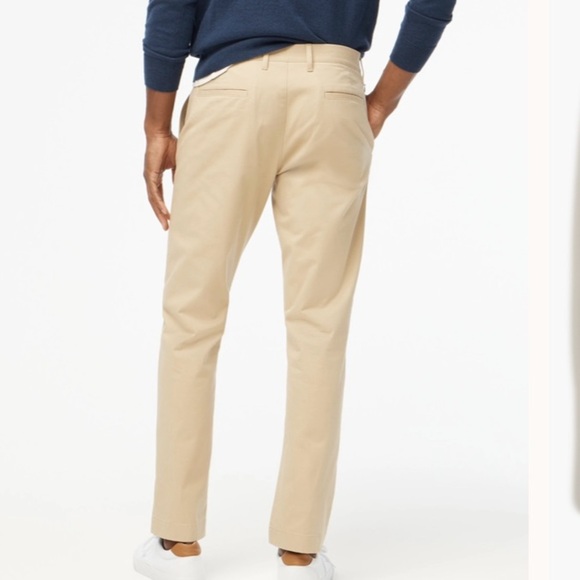 J crew British khaki Straight-fit TruTemp365® chino pant - Picture 3 of 4